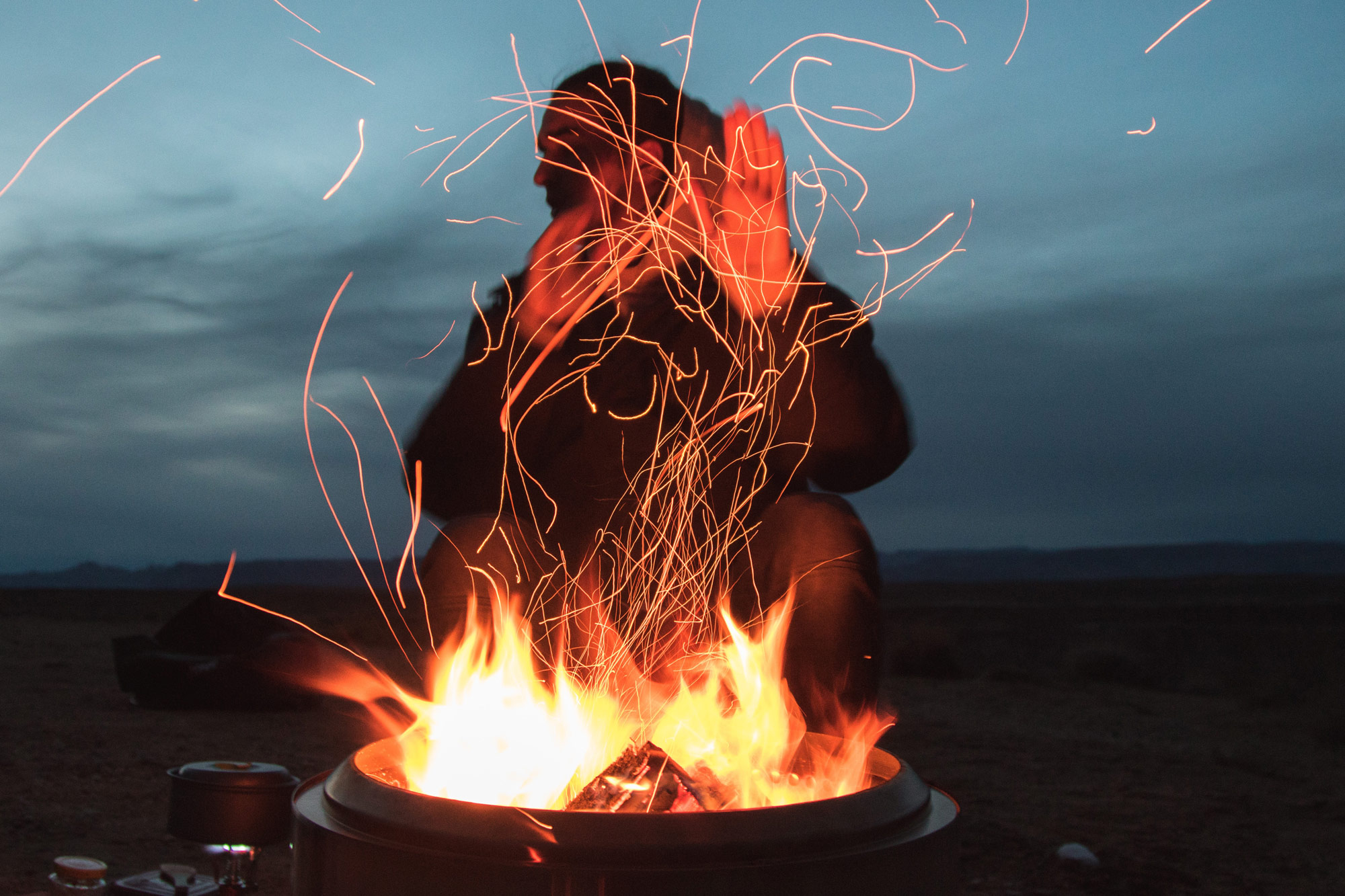 Campfire Roast: Have a campfire roast.
